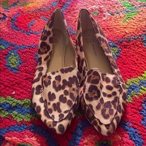 Time and Tru Leopard Print Flats